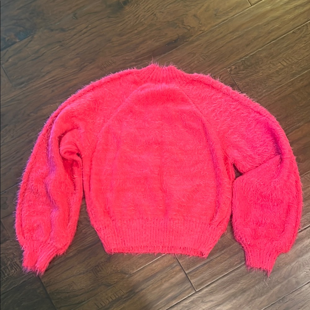Show Me Your Mumu Vienna Balletcore Feminine Sweater Hot Pink XS EUC - Picture 4 of 4
